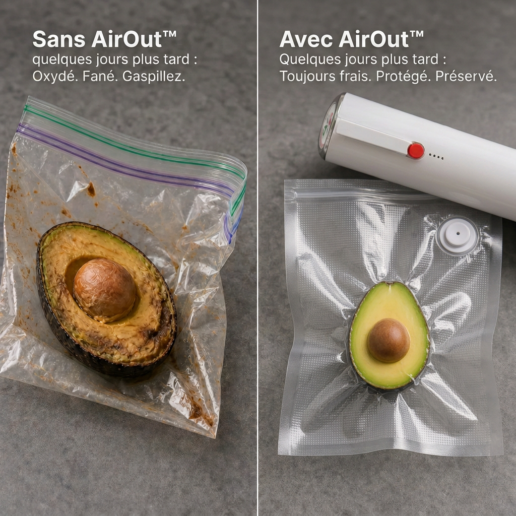 AirOut™ machine sous vide - QWAVEN