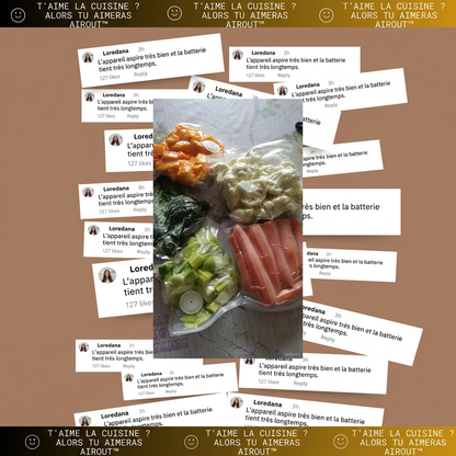 AirOut™ machine sous vide - QWAVEN