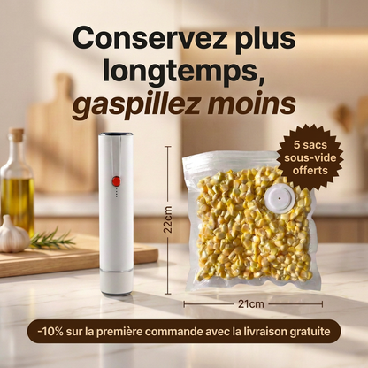 AirOut™ machine sous vide - QWAVEN